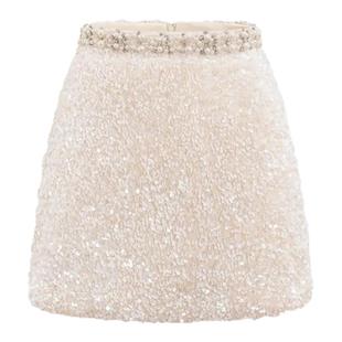 The Festive佩里月光亮片半裙时尚百搭优雅气质半身裙