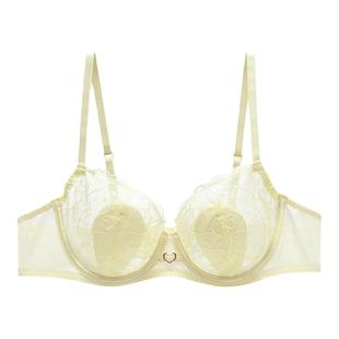 芬狄诗商场同款兔耳朵内衣女性感爱心蕾丝薄款防凸点文胸FB00501