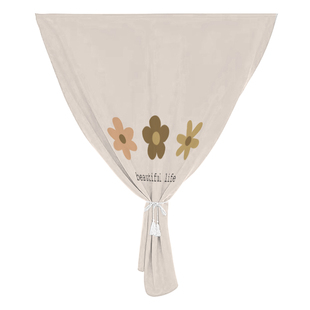 小窗户遮光窗帘2026新款儿童房卧室免打孔飘窗防晒遮阳帘简易安装