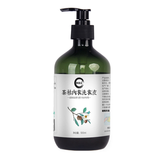阿邱公茶枯内衣洗衣液超强去污去有责血渍污垢植物洗护