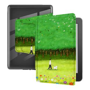 适用Kindlekpw6春日风景5/4/958磁吸拆分11/12代658电子书保护套