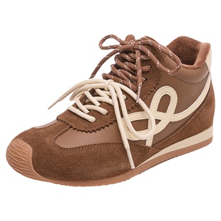 星期六加绒德训鞋子2025新款秋冬季内增高运动鞋软底巨好看阿甘鞋