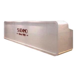 北京神墨教育机构前台桌早教中心幼儿园接待台学校艺术培训班吧台