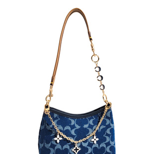 适用于coach蔻驰Laurel 19mini迷你流浪包延长链腋下包装饰链条