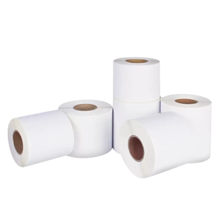 合成标签纸pp膜不干胶线路家具可手写条码纸PVC碳带打印空白印刷贴纸打价格手写彩色家具厨房食品贴标签定制