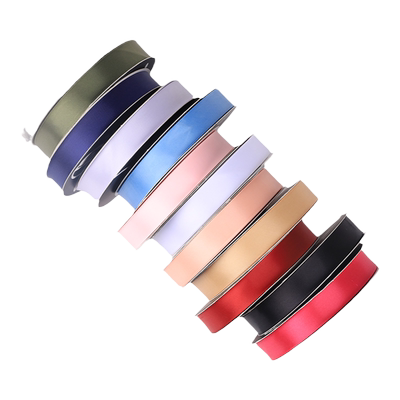 花艺缎带花束包装纸纯色丝带