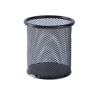 网格笔筒大容量装笔放笔学生文具笔座笔架收纳盒摆件办公用品笔桶