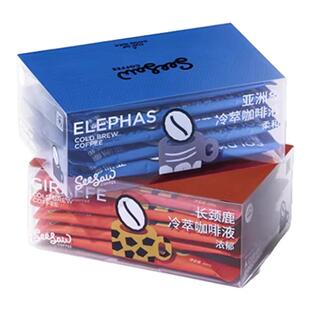 Seesaw咖啡冷萃咖啡液0脂0蔗糖美式浓缩黑咖啡10条