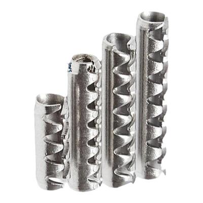 齿形销304不锈钢锯齿弹性销齿型空心圆柱销带齿定位销锯齿销