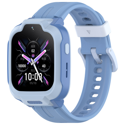 适用于红米儿童手表表带硅胶redmi腕带智能电话手表蜜桃粉/梦幻紫/晴空蓝时尚可爱亲肤防水替换带专用配件