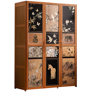 简易衣柜子家用卧室出租房儿童衣橱小户型省空间组装2025新款爆款