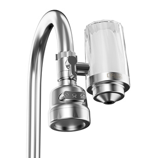 透明不锈钢水龙头过滤器滤水器家用厨房自来水龙头净化水器机