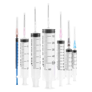 医用一次性螺口注射器1ml/2/5/10一毫升无菌螺旋口注射器针筒针管