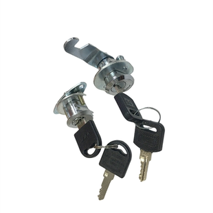 望通9880档案箱锁办公家具铁皮文件柜上下杆天地锁抽屉柜门转舌锁