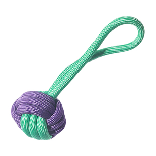 狗狗玩具绳结狗咬绳绳结球宠物绳子磨牙绳猫毛线球拔河耐咬啃博美