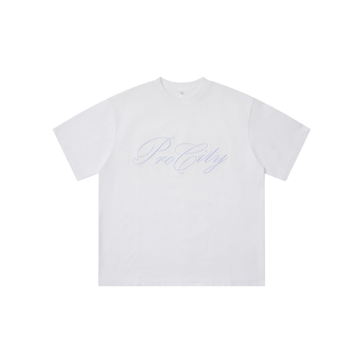 Procity大刺绣透气运动T恤