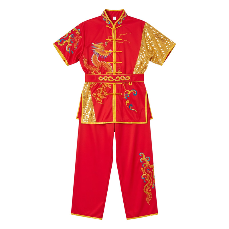 武术中国风夏季儿童比赛