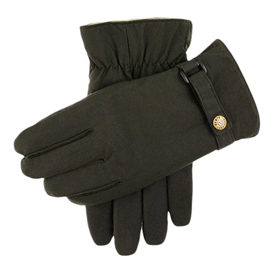 DENTS蜡棉防水加厚内里男士手套