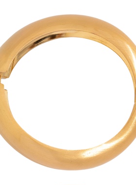 欧美跨境饰品 时尚感不规则合金手镯 轻奢风光面宽版Bracelet套装