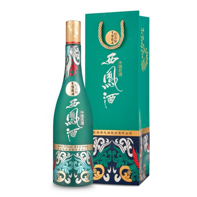 西凤酒55度1964纪念版凤香白酒