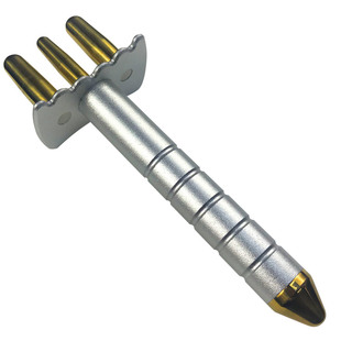 新品钛合金磁叉按摩棒舒筋活络淋巴棒磁力排酸棒磁义二三叉擀筋棒