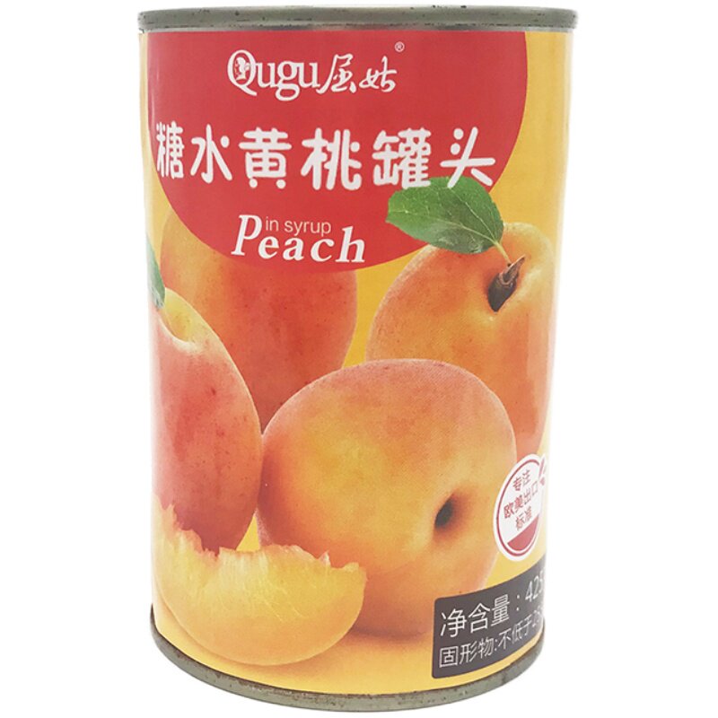 屈姑黄桃罐头包邮新鲜