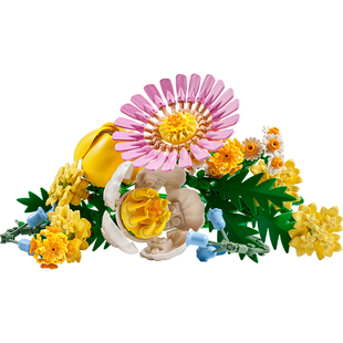 乐高官方旗舰店正品10347阳光缤纷花束永生花积木玩具生日礼物