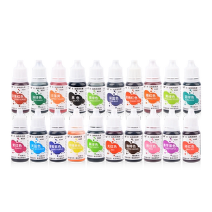 九品可食用色素奶油蛋糕裱花儿童实验套装烘焙食品级水晶泥橡皮泥