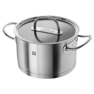 德国双立人Prime奶锅深烧锅平底煎炒锅炖锅汤锅进口不锈钢电磁燃