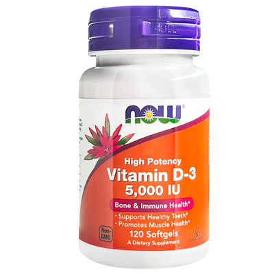 美国now诺奥维生素D3胶囊vd3