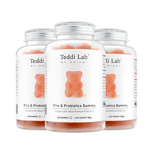 【周期装】Unichi益生菌小熊软糖 儿童大人调节肠胃消化teddilab