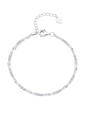 999纯银碎银子手链女轻奢小众