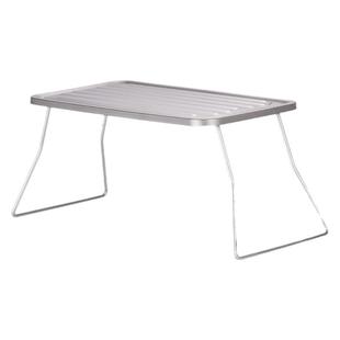 钛工匠户外纯钛烤盘烤板折叠烧烤桌露营便携野餐餐具钛合金烤肉板