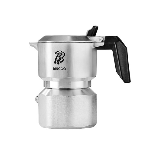 Bincoo三阀316不锈钢摩卡壶GT Pro家用小型双阀煮咖啡壶机套装