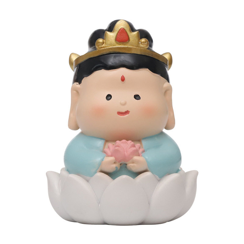 十二生肖本命佛守护神汽车摆件潮