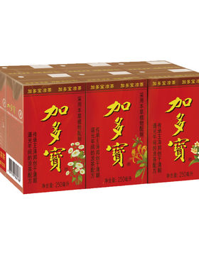 加多宝凉茶盒装250ml怕上火喝