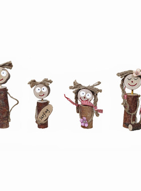 木拾忆实木一家4口原生态装饰