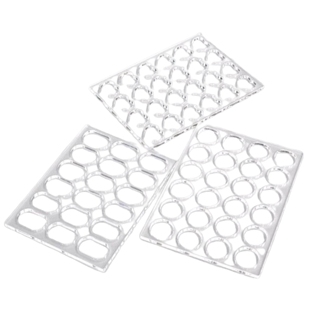 堂巴 24连圆形达克瓦兹模具 椭圆形 韩式沙布列饼干定型模 心形模