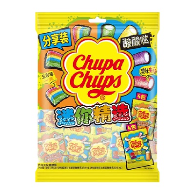 珍宝珠迷你酸条酸棒混合软糖256g