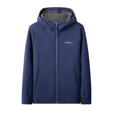 探路者户外男士软壳衣