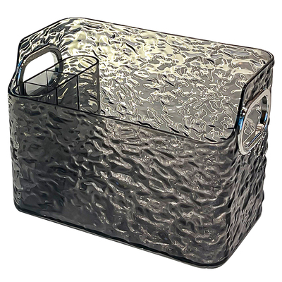 杜琥轻奢透明桌面收纳盒