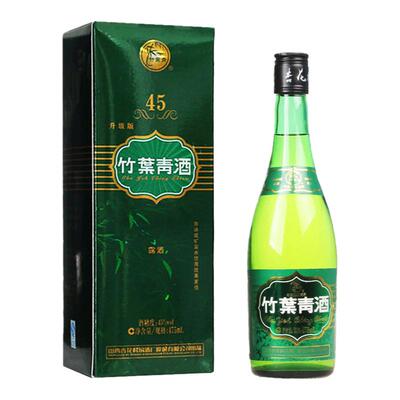 汾酒单瓶装45度牧童牛竹叶青酒