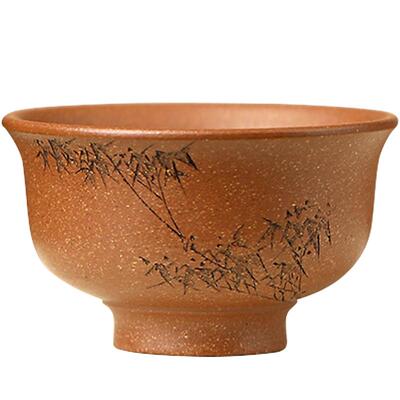 名家李建军纯手工紫砂杯主人杯