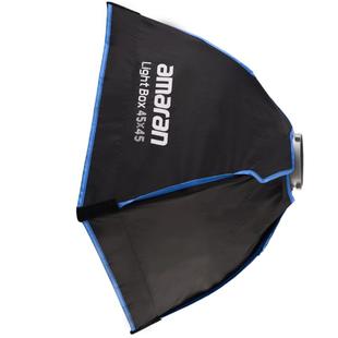 爱图仕amaran艾蒙拉 摄影补光快装便捷柔光罩 深抛柔光八角柔光箱 方形条形柔光罩 柔光灯笼 控光聚光附件