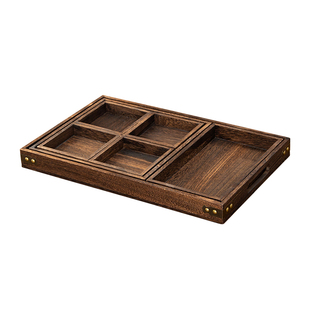 木质茶盘托盘糕点零食小吃围炉煮茶配件下午茶点盘点心干果水果盘