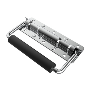 航空箱折叠拉手承重工业提手工具箱弹簧把手箱环铝箱活动机柜抬手