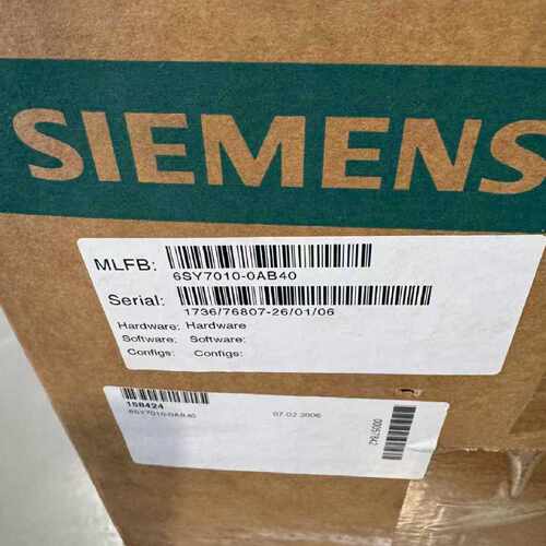 溢价-SIMADYN D控制器，型号6SY7010-0AB4