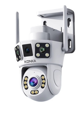 康佳室外360度全景无线摄像头家用连手机远程监控器4G摄影带语音