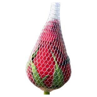 包邮鲜花玫瑰花网套网袋 化妆刷包装袋套塑料 百合花蕾月季花网套