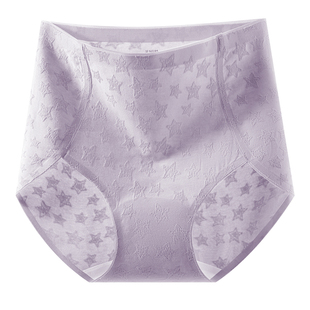 帕兰朵内裤女士纯棉高腰收腹全棉抗菌裆夏季薄款无痕女生平角裤